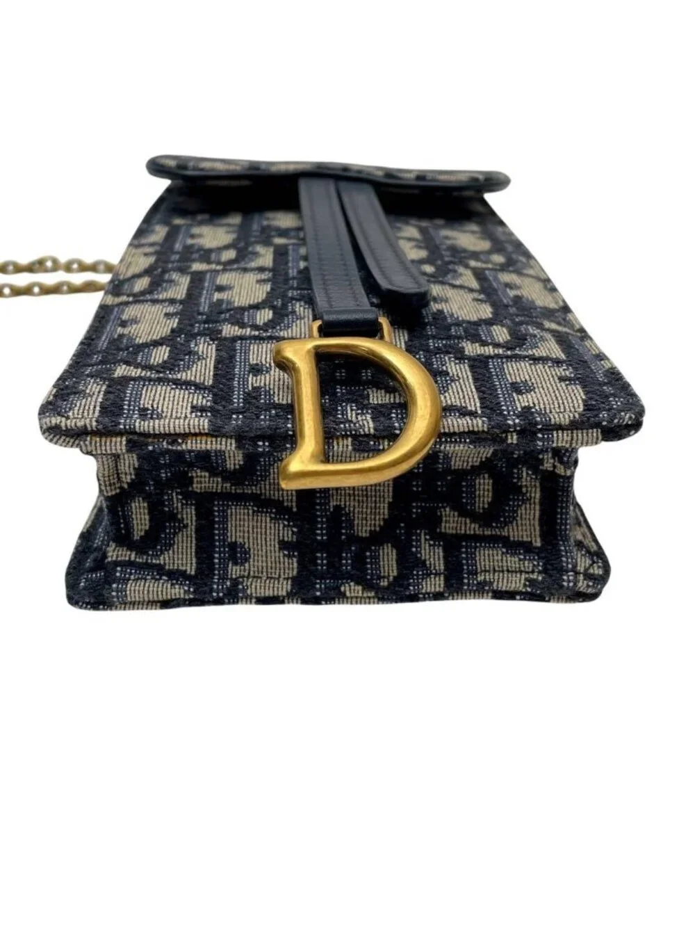 Dior Trotter Canvas Smartphone Shoulder Bag Pouch